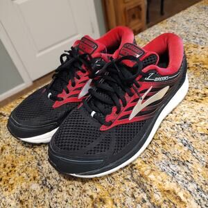 Brooks Addiction 13 Running Shoes Women's 10 Wide (D) Black/ Pink 1202531D070